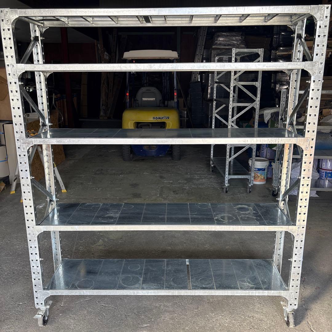 スチールラック・メタルラック DULTON GALVANIZED SHELF DOUBLE 161