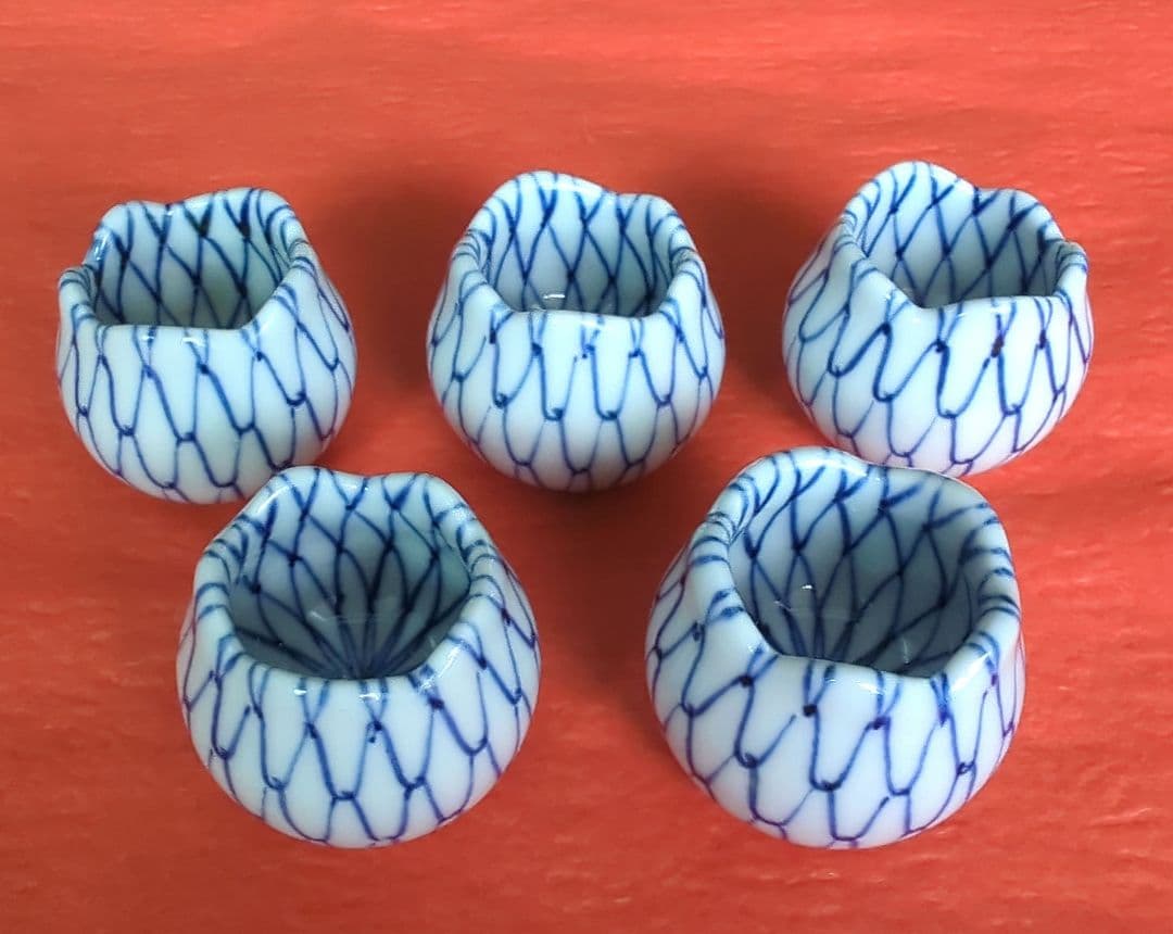 つぼつぼ網目珍味入れ(5個)