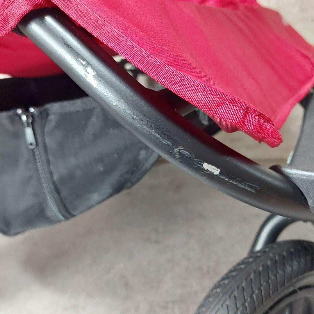 AirBuggy エアバギー ココダブル チェリーレッド　2人乗りベビーカー