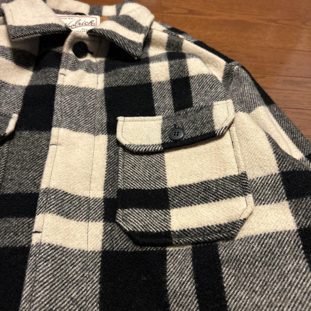 wool rich クルーザージャケット M バッファローチェック ハンティング