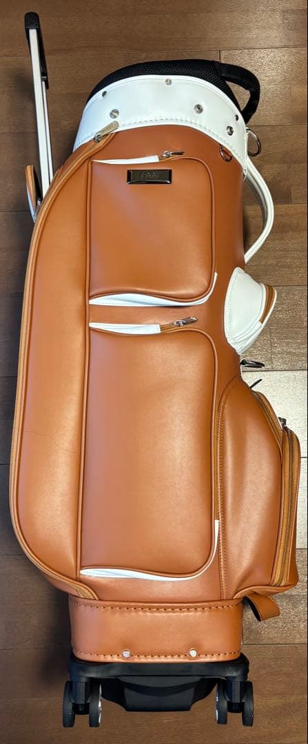 キャスター&ハンドル付きキャディバッグ