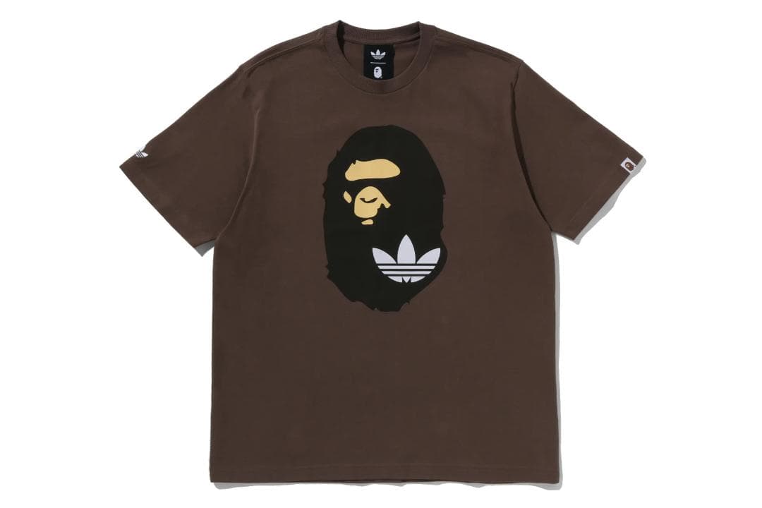 トップス A BATHING APE x adidas Ape Head Tee\"