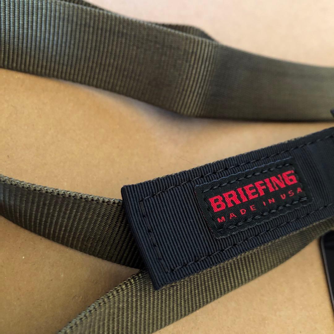 ブリーフィング　バックルベルト　グリーン　BRIEFING 新品未使用