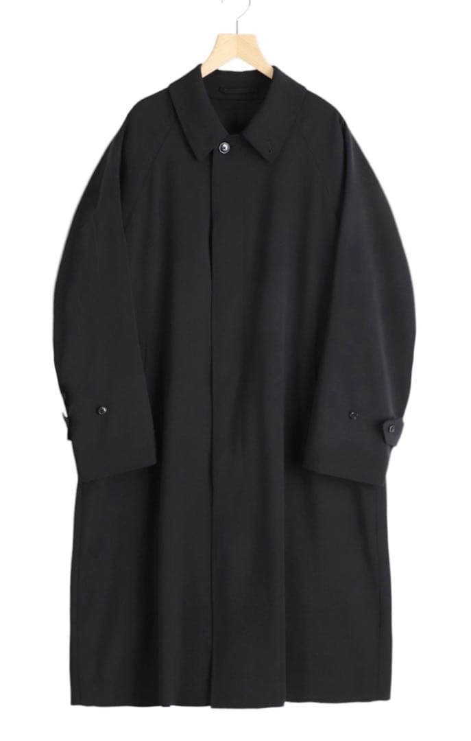 COMOLI ウールギャバ バルカラーコート サイズ1