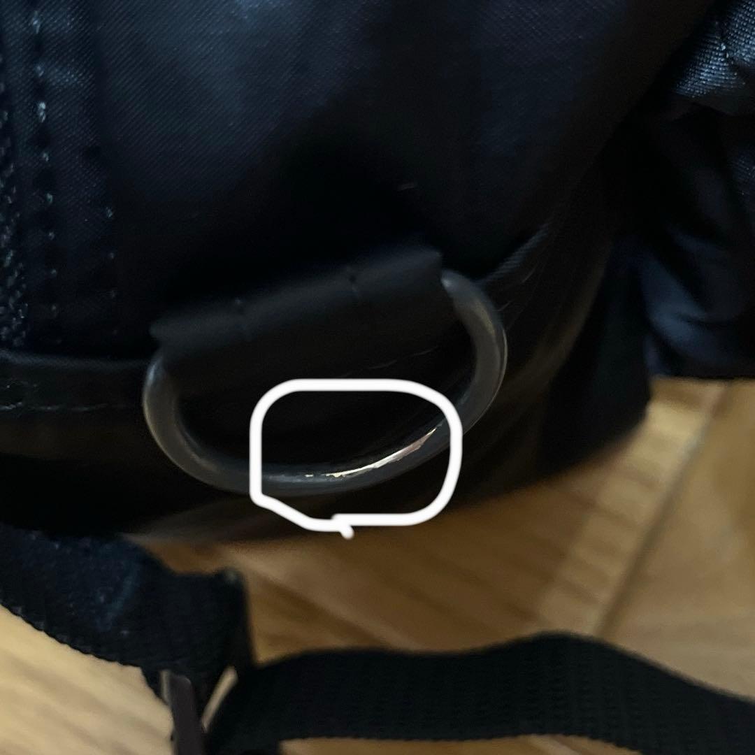 【美品】PORTER ポーター タンカー ボディバッグ ウエストポーチ　ブラック