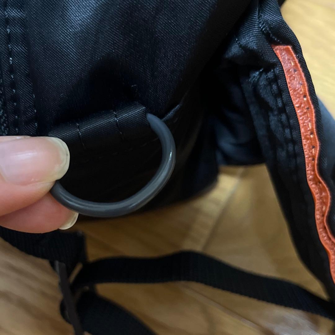 【美品】PORTER ポーター タンカー ボディバッグ ウエストポーチ　ブラック