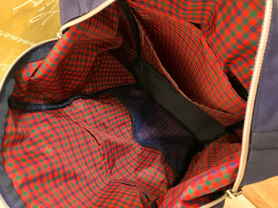 【familiar】マザーズバッグ リュック ファミリア ネイビー 2way