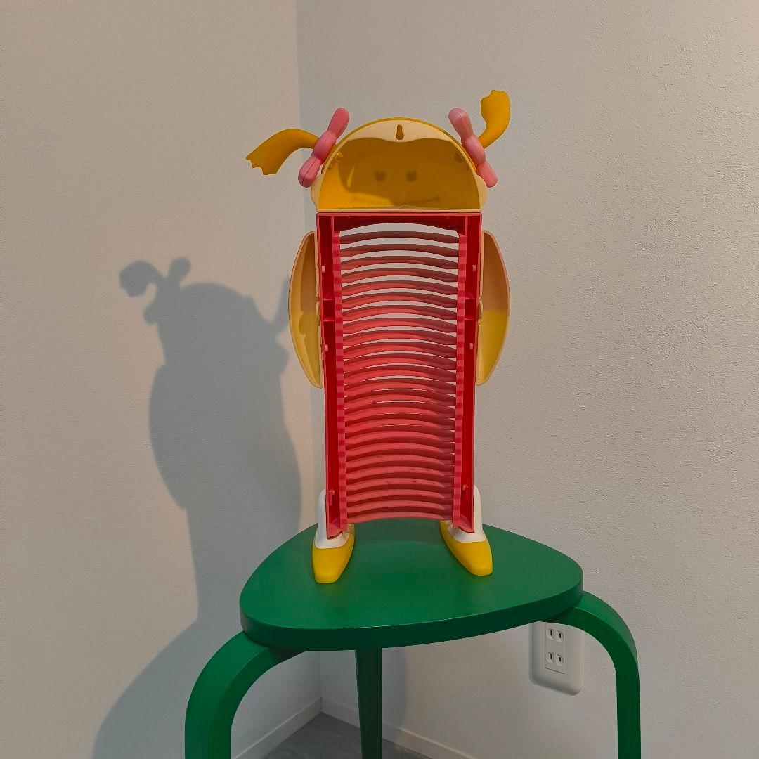 レア　ヴィンテージ　レトロポップ　キャラクター　CD収納ラック