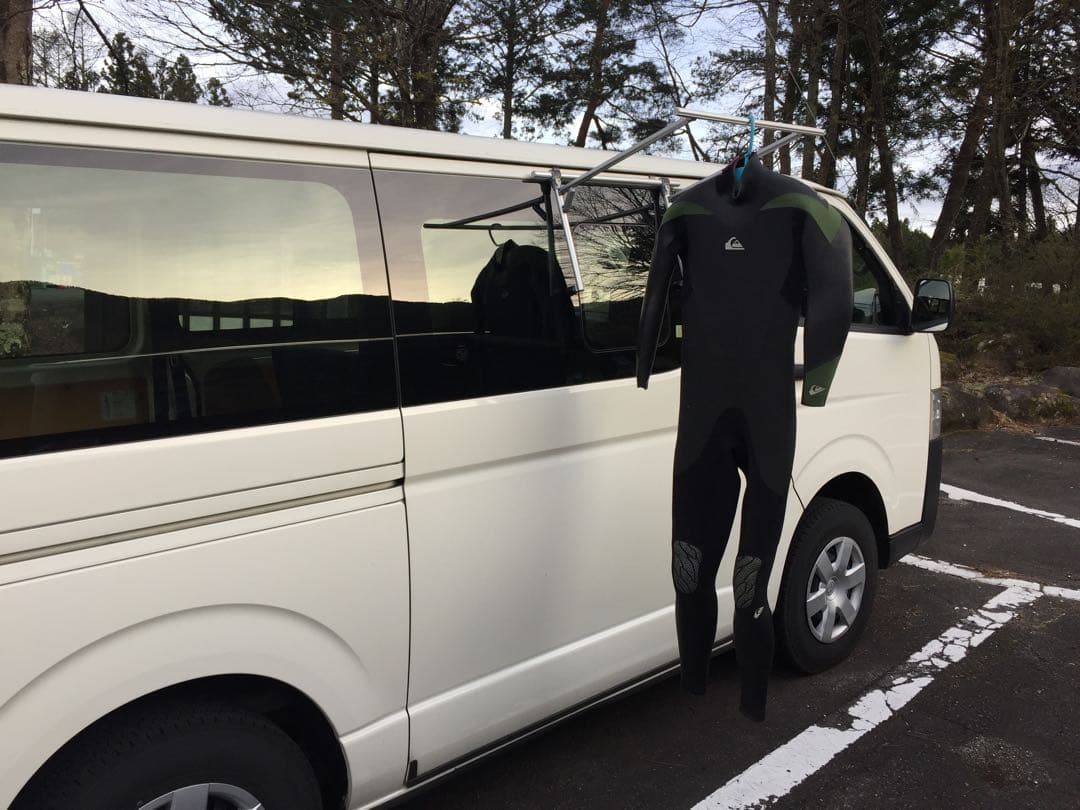 W03ウェットスーツ ハンガー フック スライドドア対応 サーフィン surf