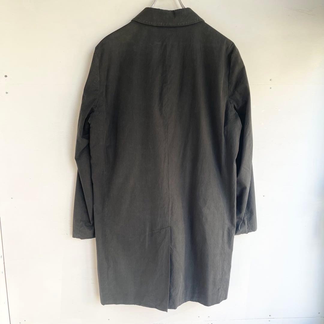 Burberry ステンカラーコート バーバリー アウター フェード 古着 黒