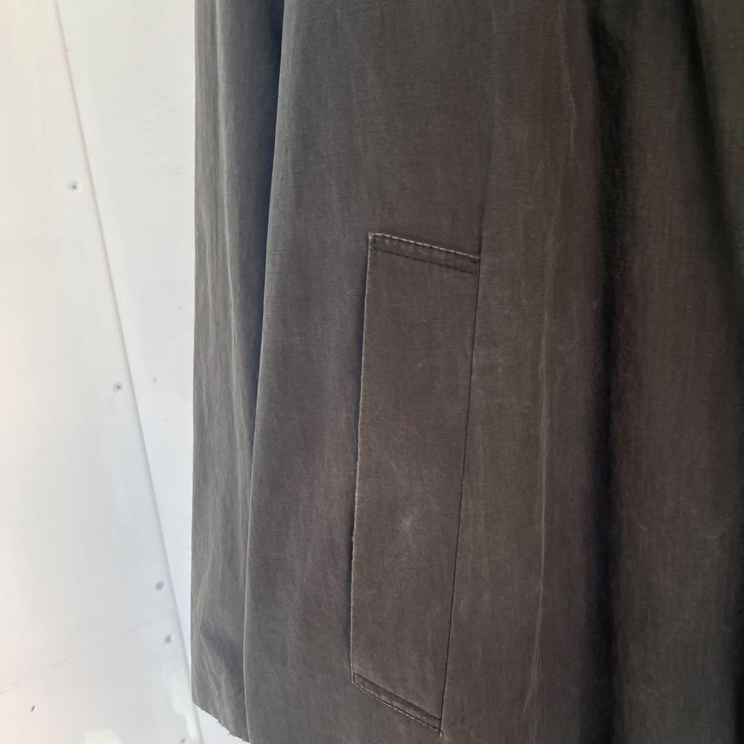 Burberry ステンカラーコート バーバリー アウター フェード 古着 黒