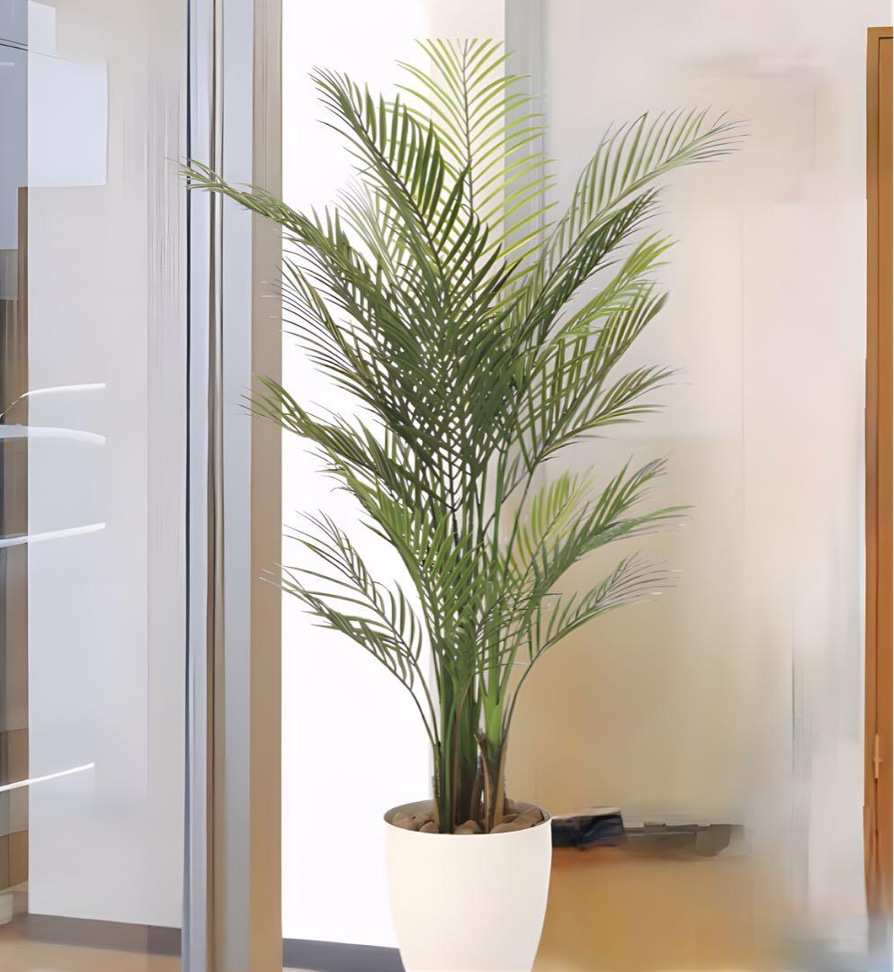 光触媒　人工観葉植物　ウォールグリーン　フェイクグリーン　アレカパーム1.5m