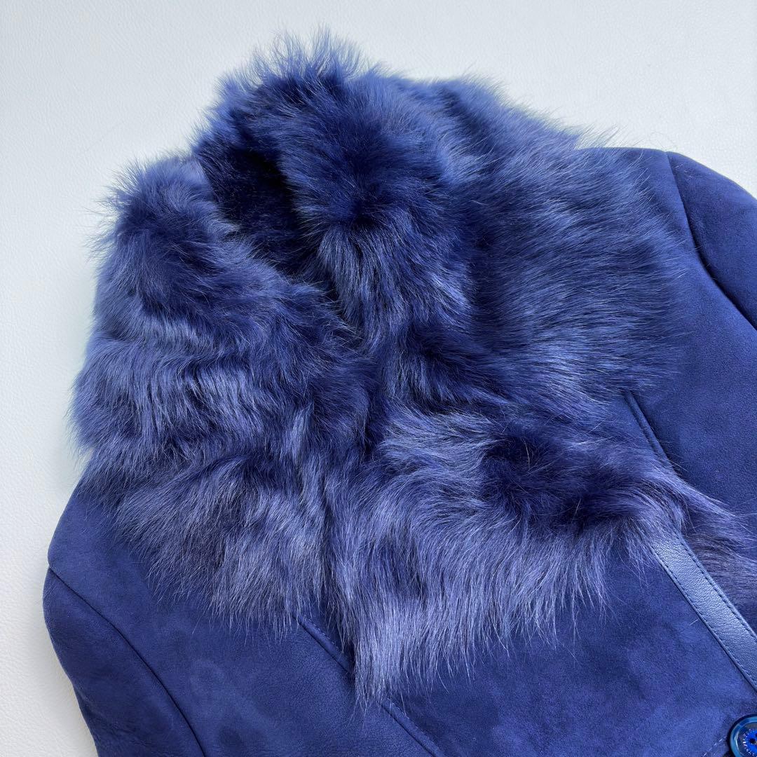 PATRIZIA PEPE ダブルライダースジャケット 羊革 イタリア製 42