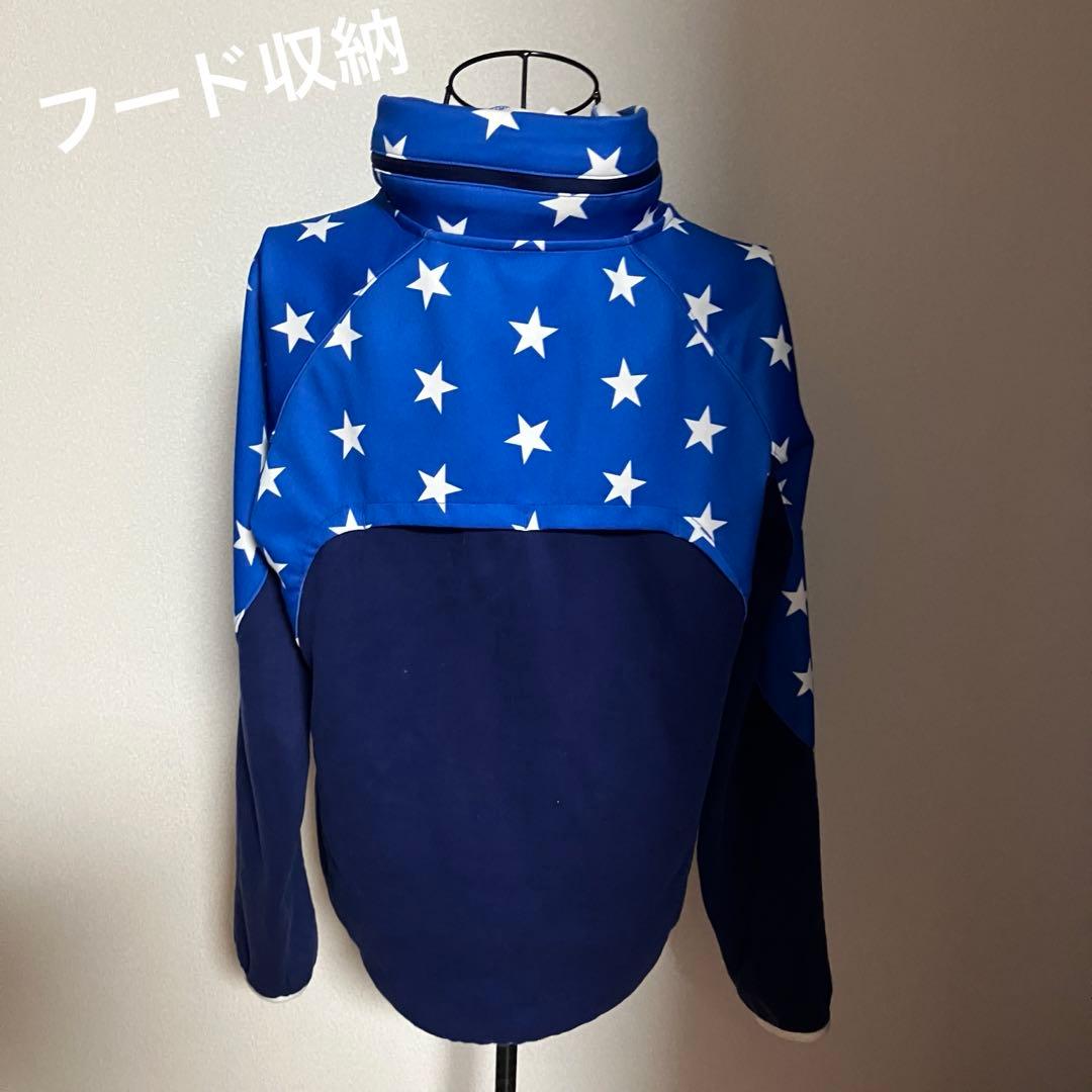 ⚽F.C.R.B.×NIKE⭐︎星柄パーカーM☼ジャージ☁ブルー
