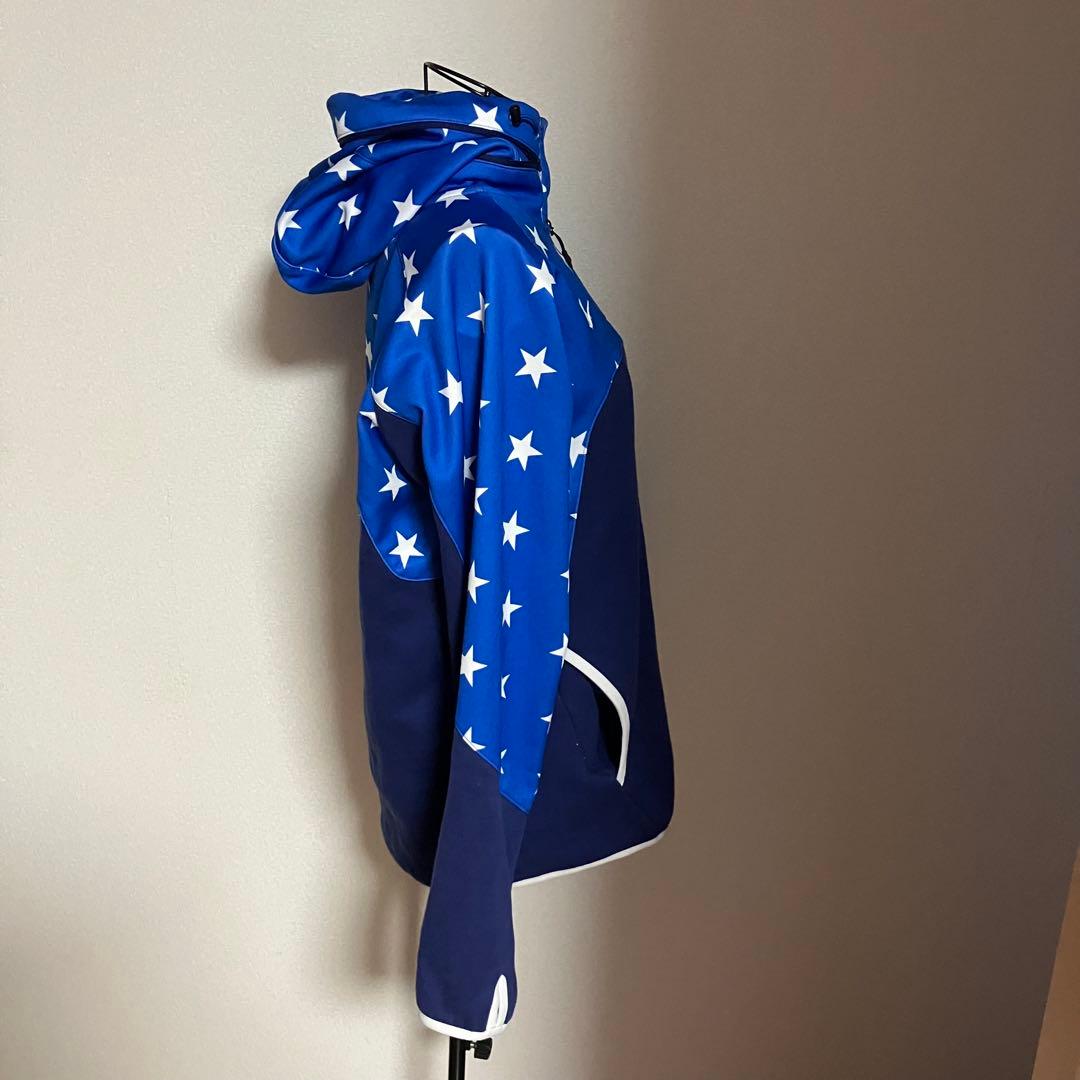 ⚽F.C.R.B.×NIKE⭐︎星柄パーカーM☼ジャージ☁ブルー