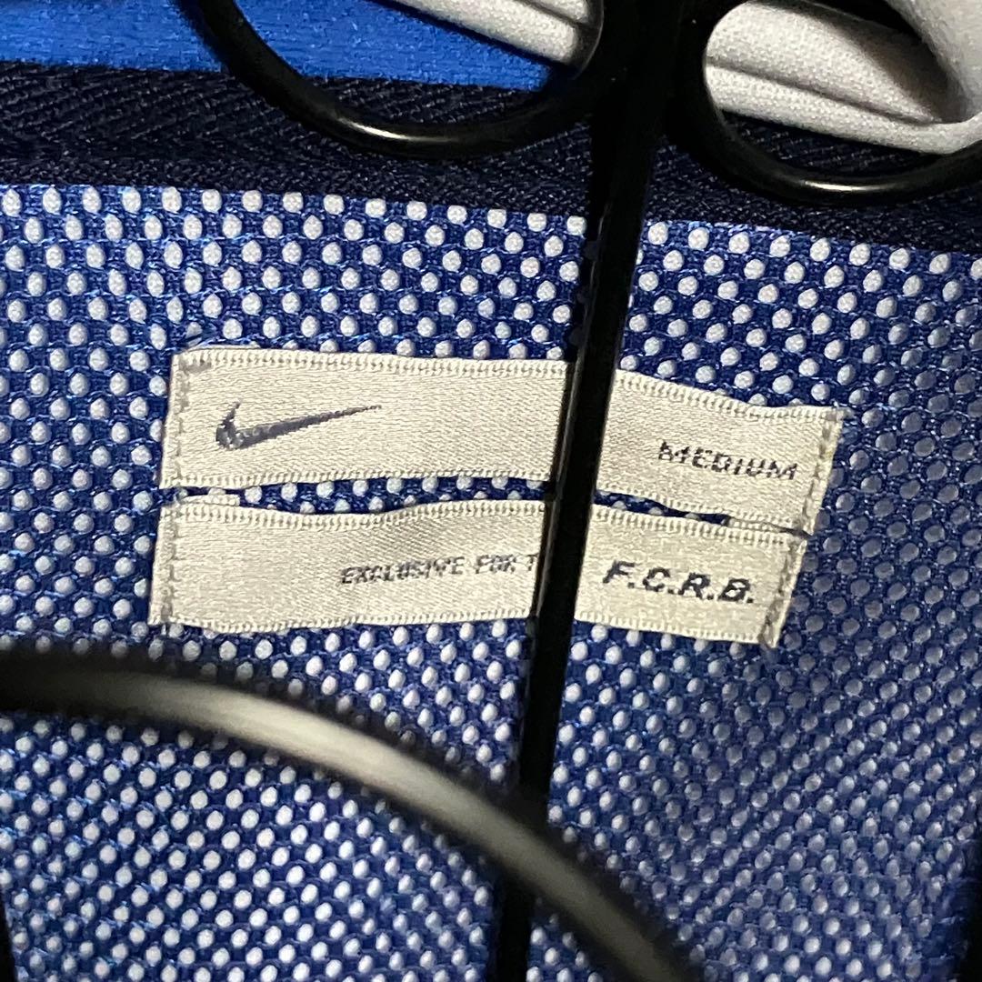 ⚽F.C.R.B.×NIKE⭐︎星柄パーカーM☼ジャージ☁ブルー