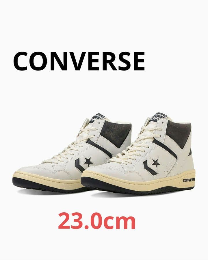 【新品未使用】Converse Weapon ホワイト/ネイビー　 ハイカット