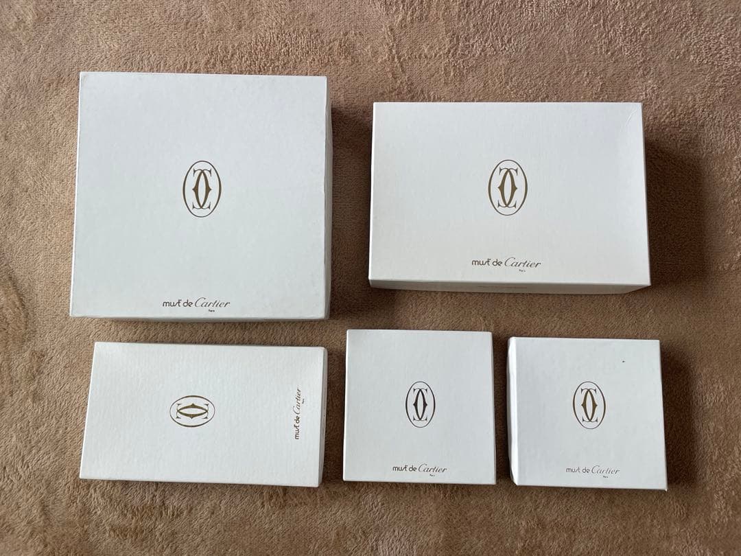 Cartier ギフトボックス セット 5個