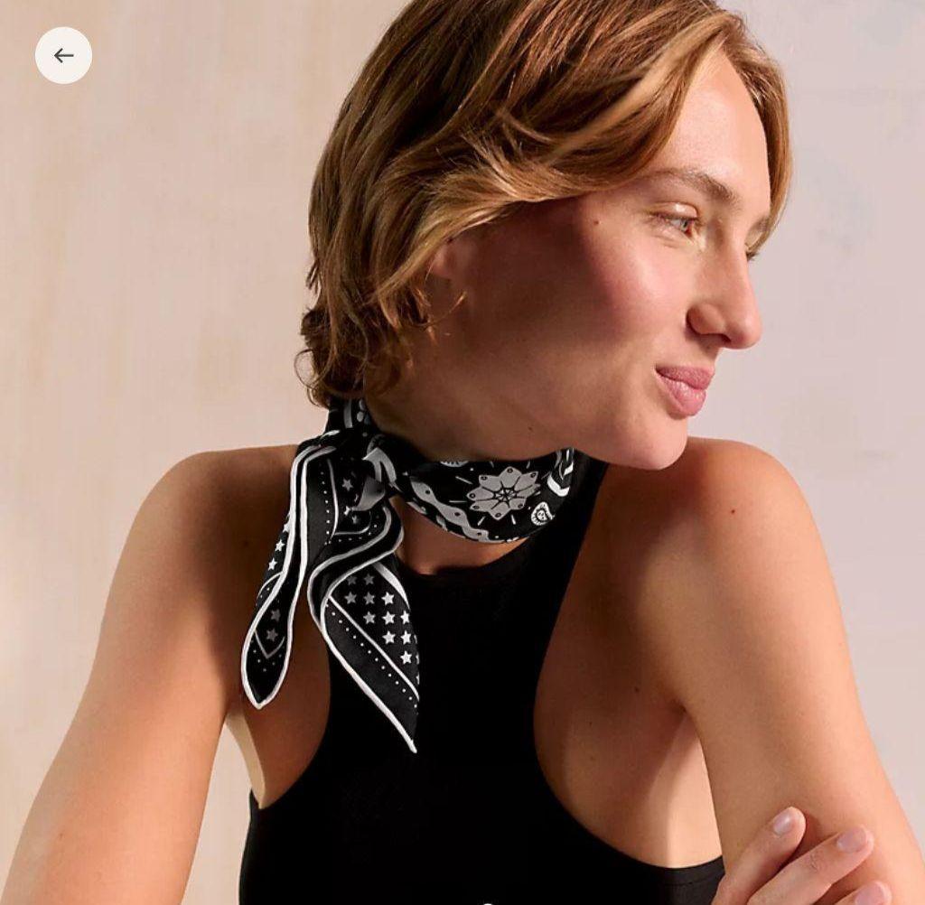 エルメス　シルクバンダナ　ロデオ　デ　フルーツ