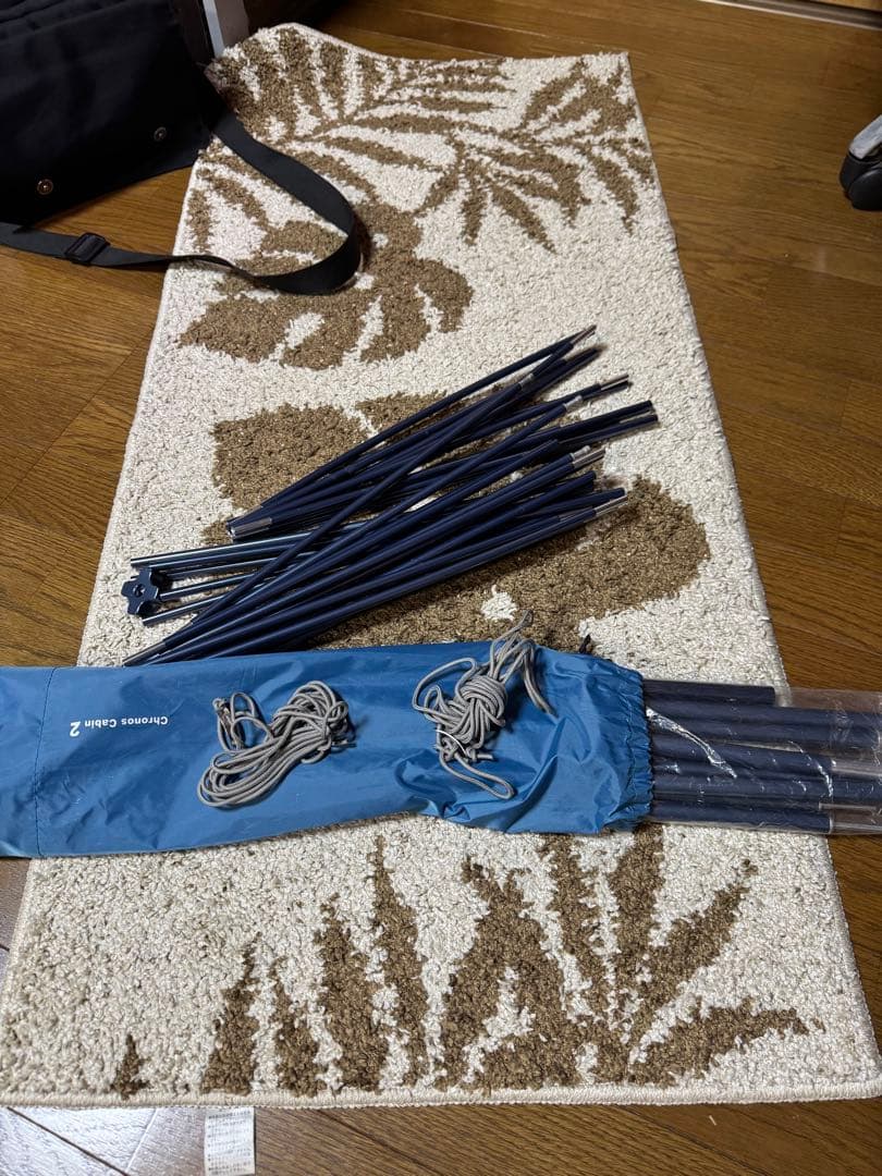 『2月発送不可』　　mont-bell クロノスキャビン2 専用グランドシート