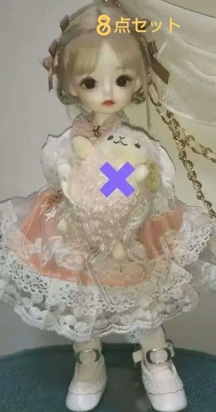 DH02 BJD ドール 1/6カスタムドール 球体関節人形８点。セット