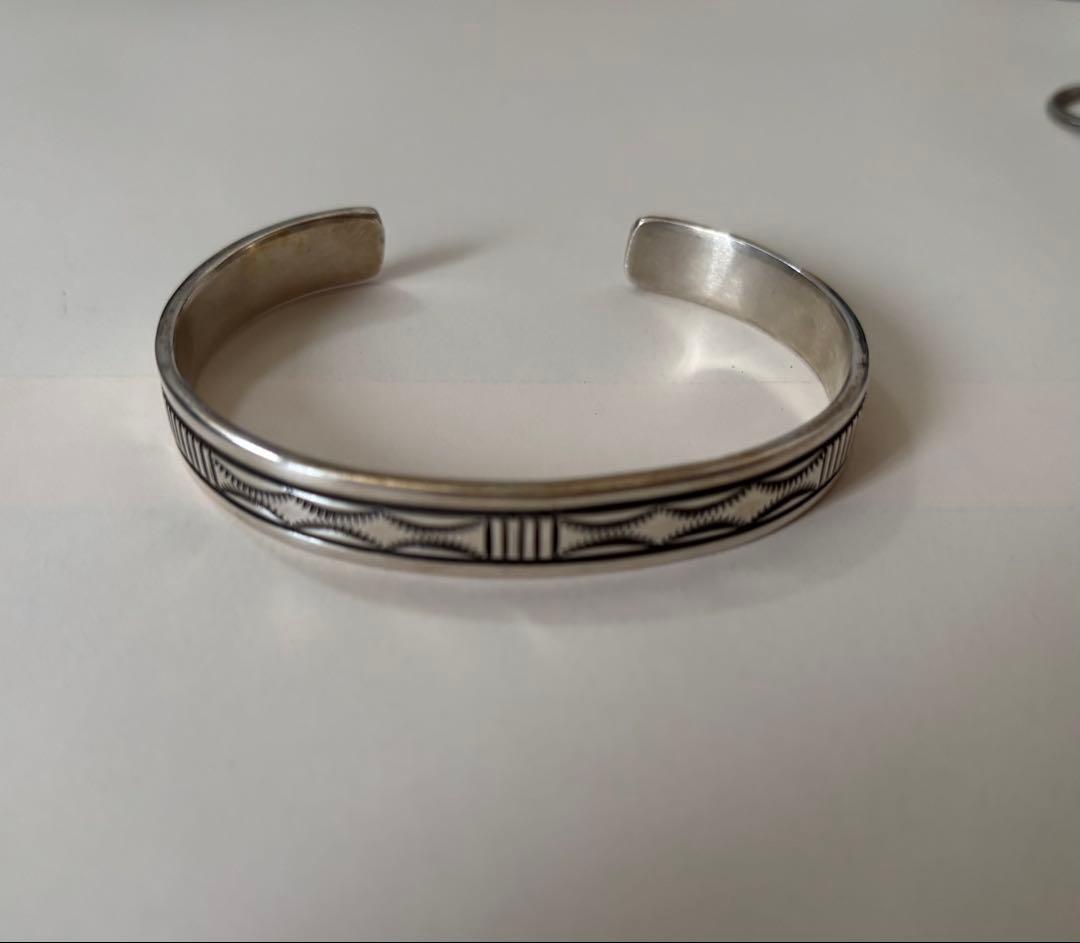 値引き歓迎Bruce Morgan ブルースモーガン スタンプワーク バングル