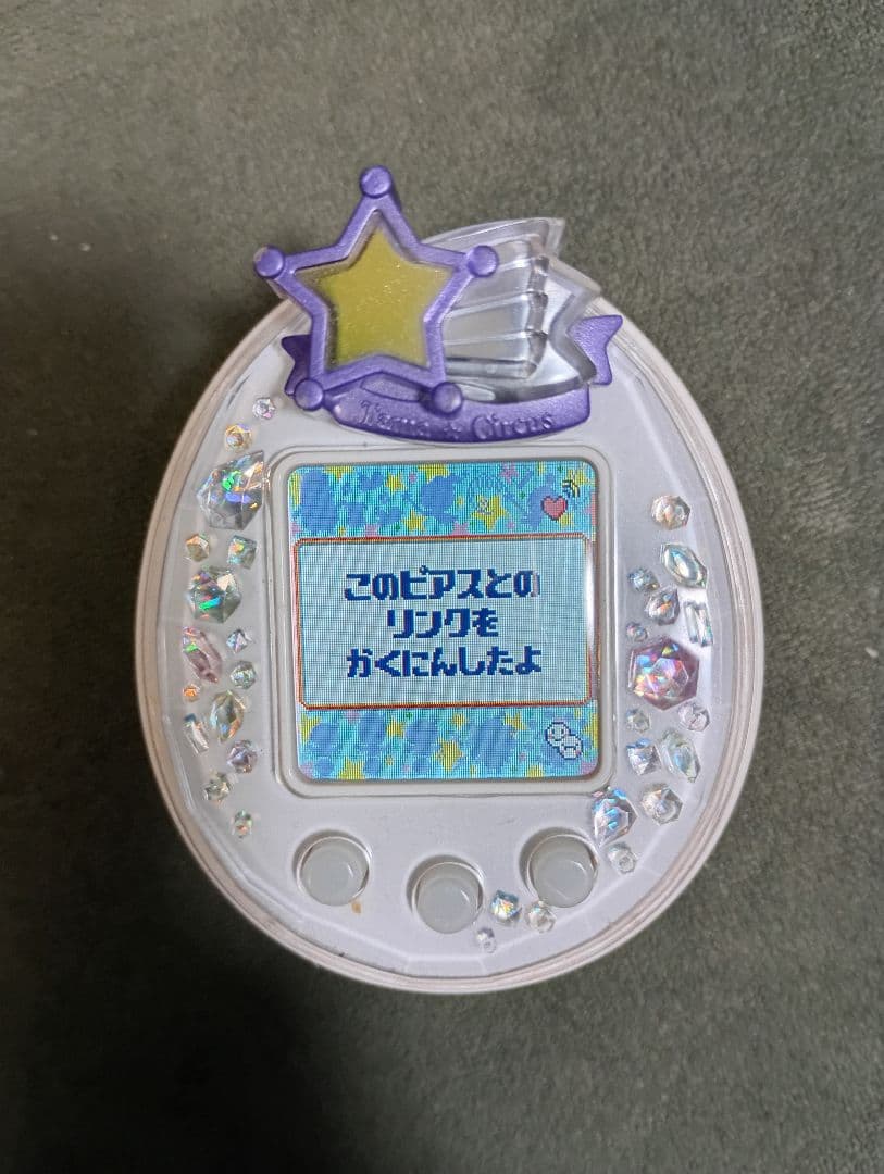 たまごっちP's 本体＋デコピアス2点＋ストラップ
