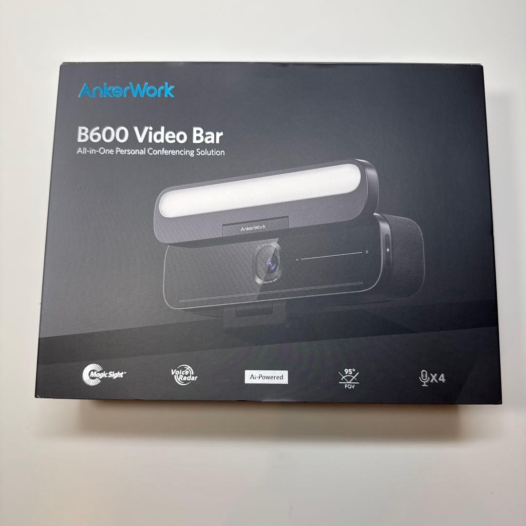 ビデオカメラ AnkerWork B600 Video Bar