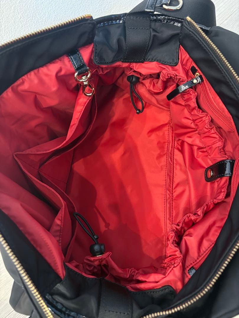 Kate Spade 黒 マザーズバッグ