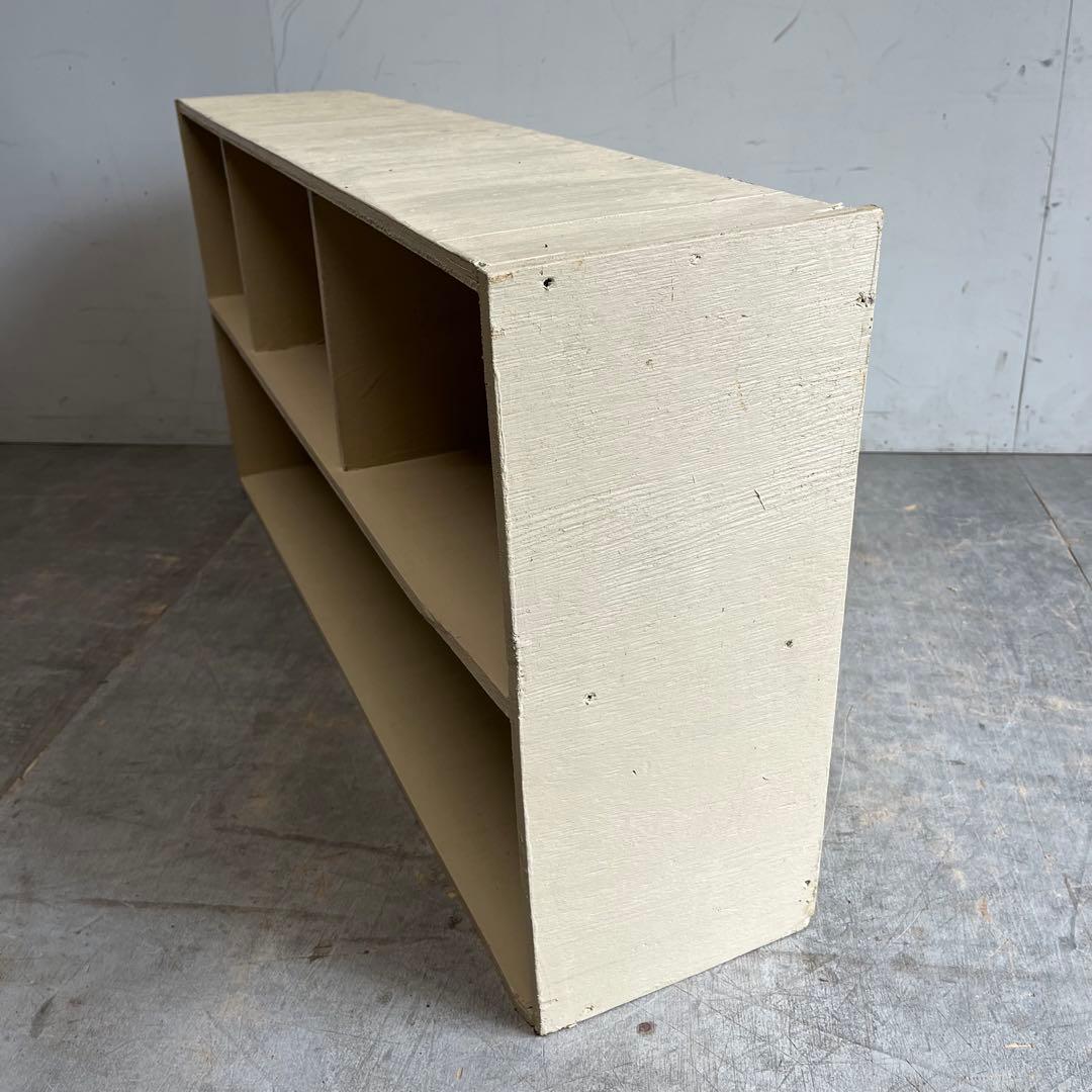 ヴィンテージ オープンラック 木製 2way ペイント z551