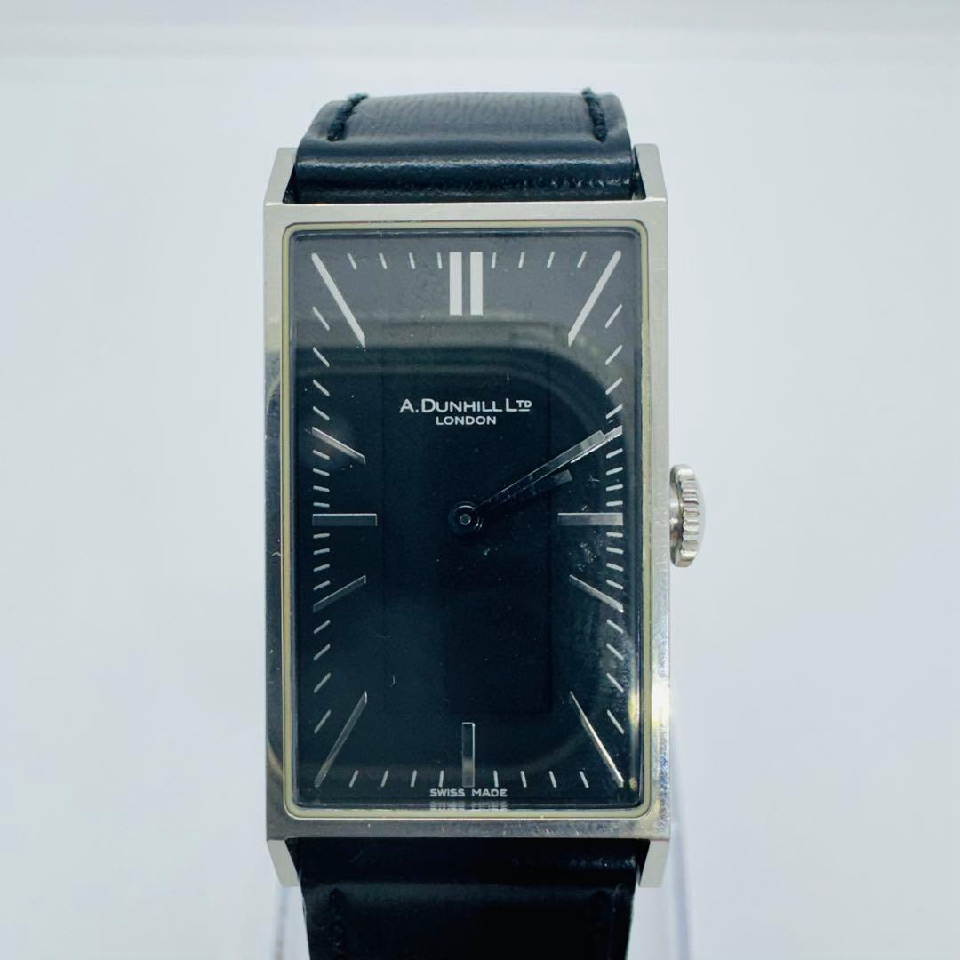 ✨Dunhill✨ダンヒル✨クォーツ✨8036✨ブラック文字盤✨腕時計✨