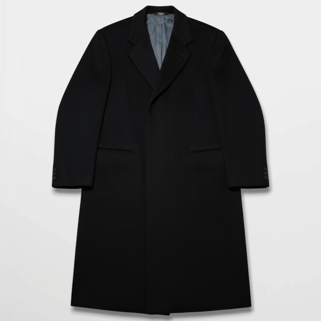 美品★SEIBU オーダーメイド カシミヤ チェスターフィールドコート　Lサイズ