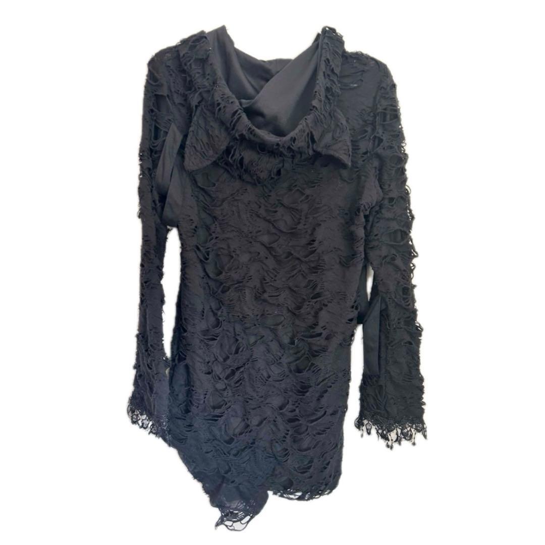 C2 addictrap ガーゼ　ダメージ　猫耳パーカーワンピース　エイチナオト