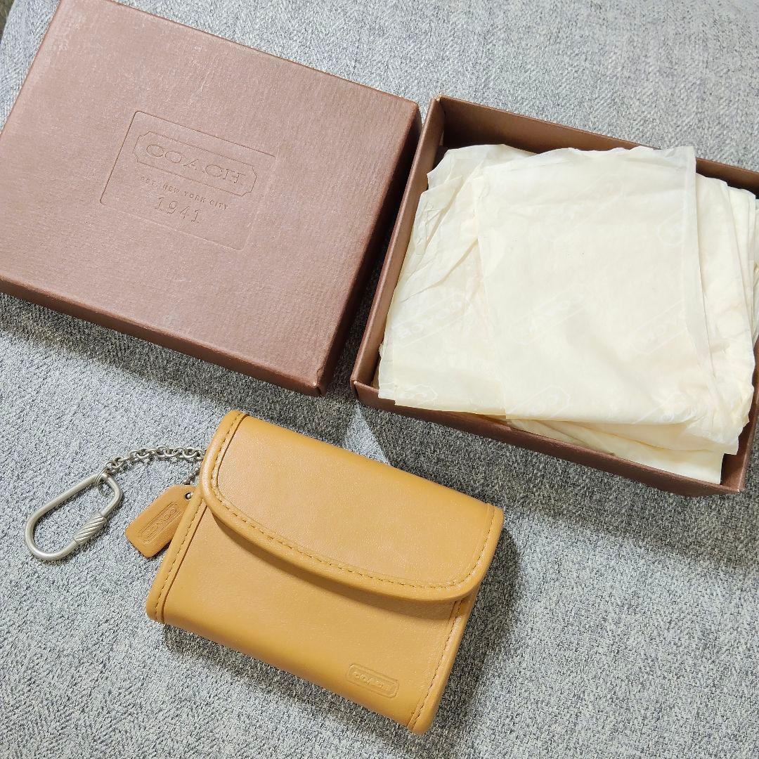 希少 オールドコーチ ケース 財布 コンパクト 美品