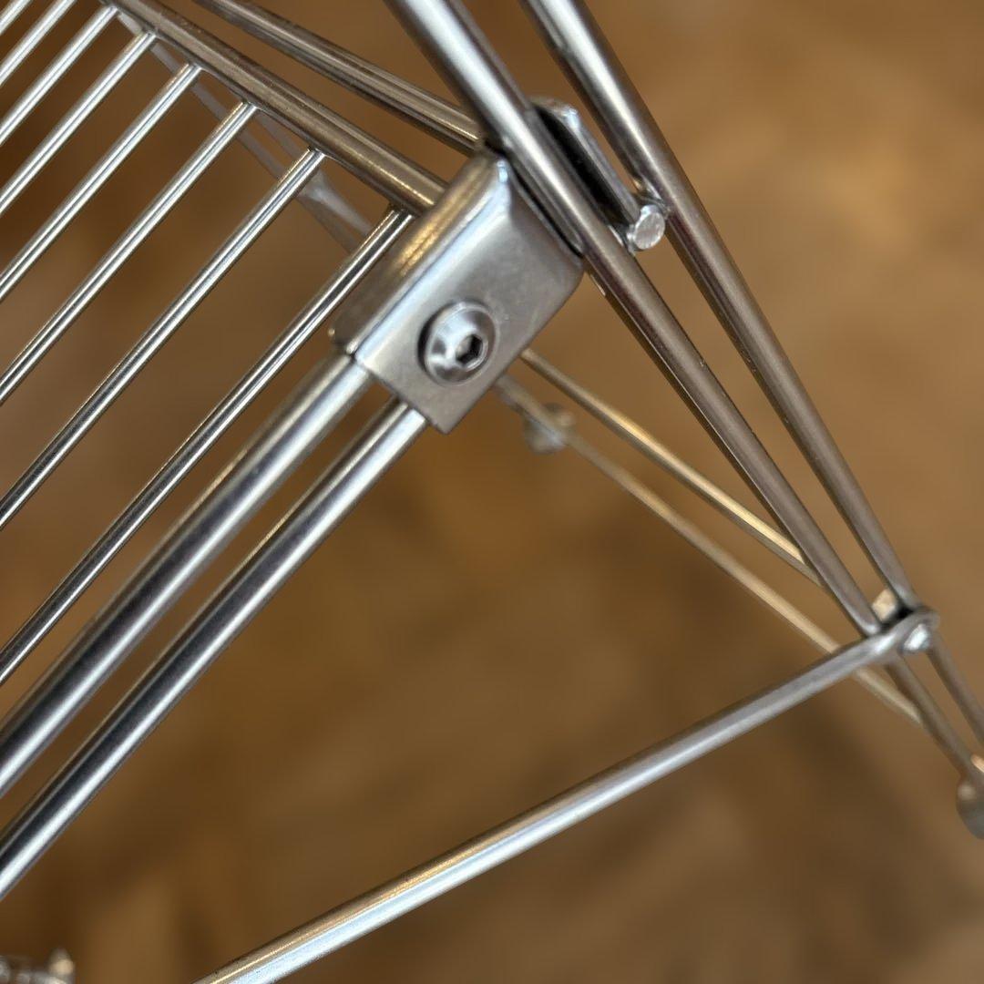 MUJI ステンレスユニットシェルフ　高さ83