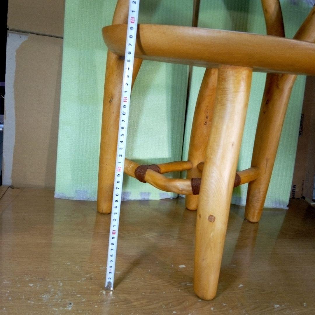 自然木の椅子　芸術作品　家具　ハンドメイド　オリジナル　唯一無二