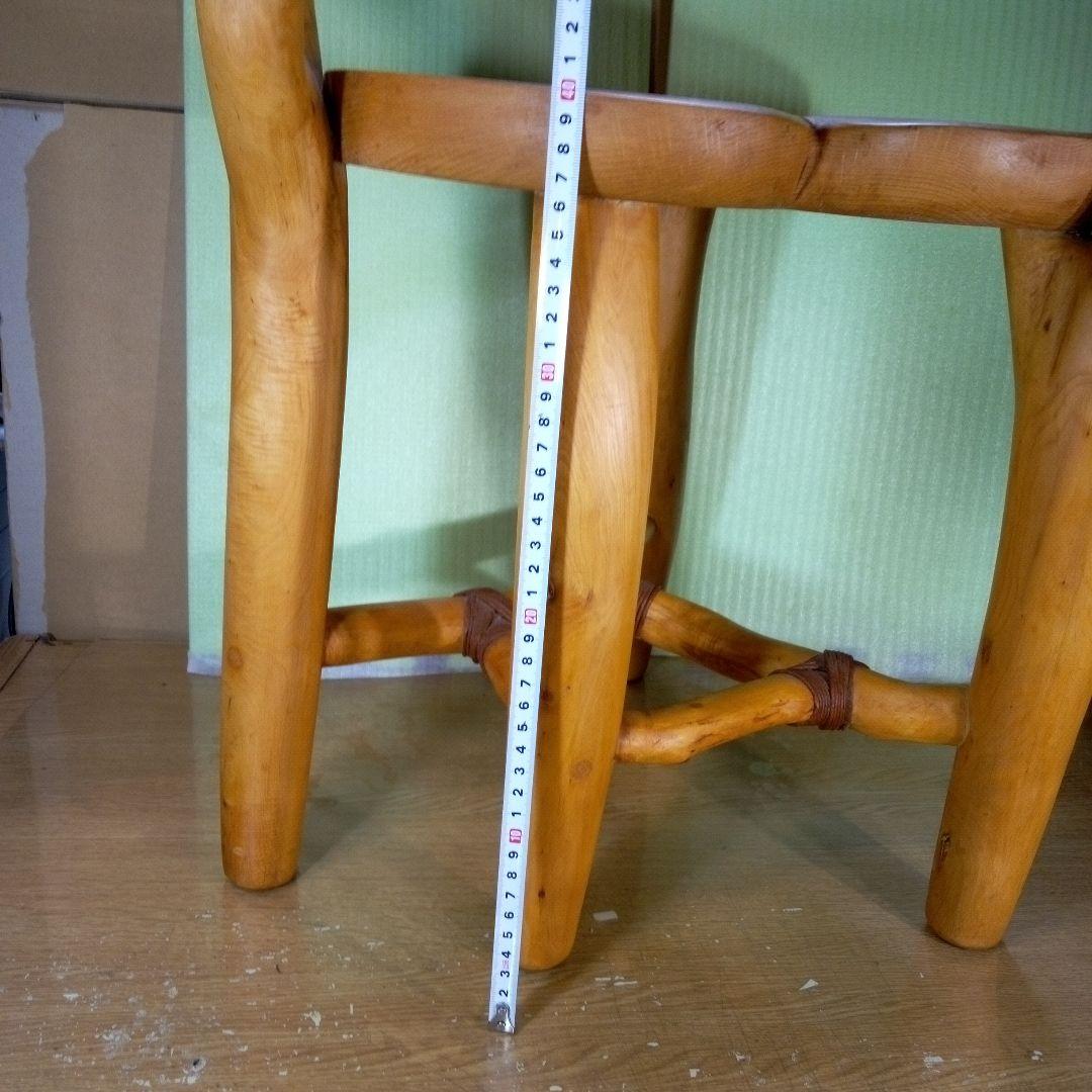 自然木の椅子　芸術作品　家具　ハンドメイド　オリジナル　唯一無二