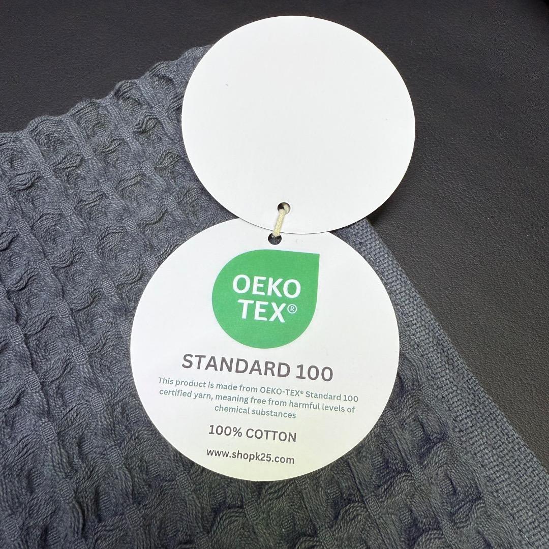 ◉Tg1002 未使用保管品 K-25 バスタオル チャコールグレー