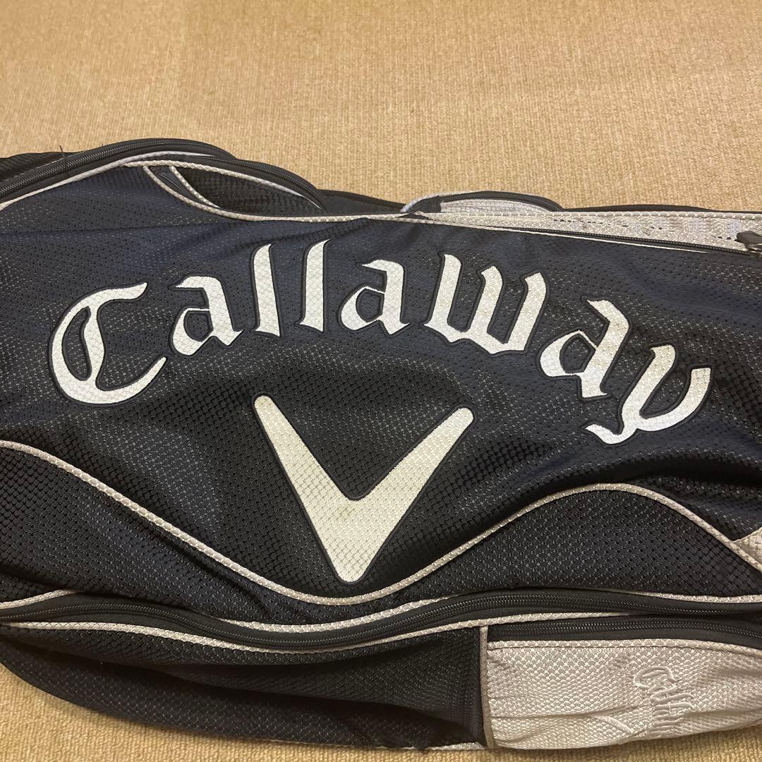 Callaway キャロウェイ キャディバッグ ゴルフバックブラック/シルバー
