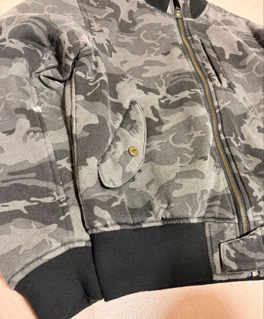 ちょめ様 HONDA MA-1 camouflage Flight Jacket