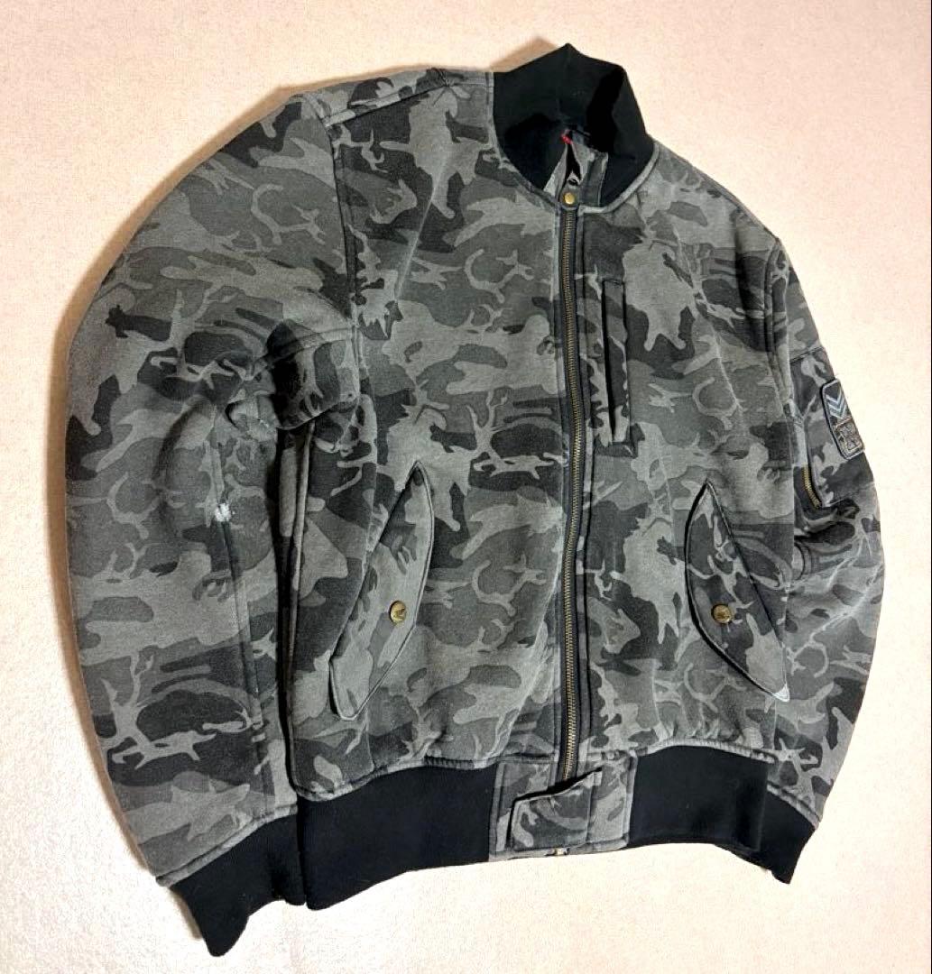 ちょめ様 HONDA MA-1 camouflage Flight Jacket
