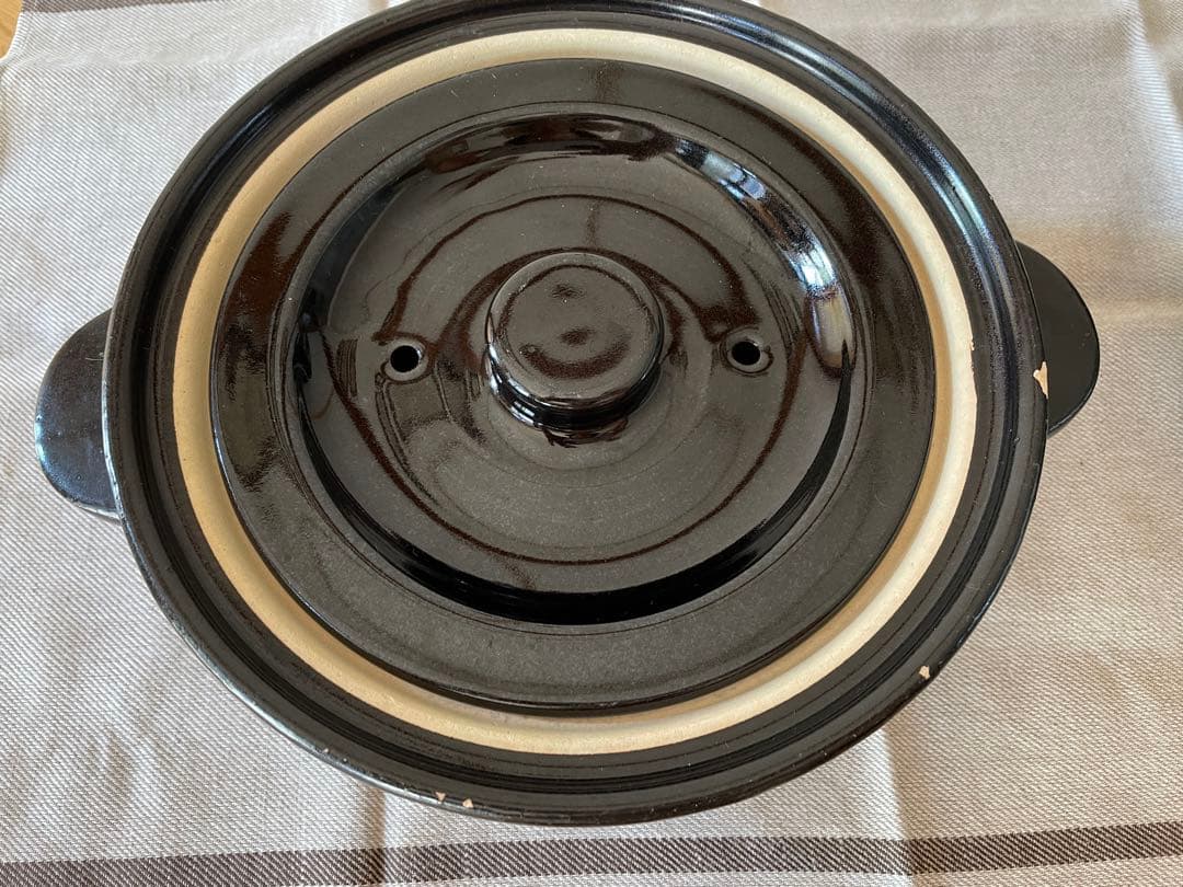 長谷園　かまどさん　3合炊　20分砂時計付き