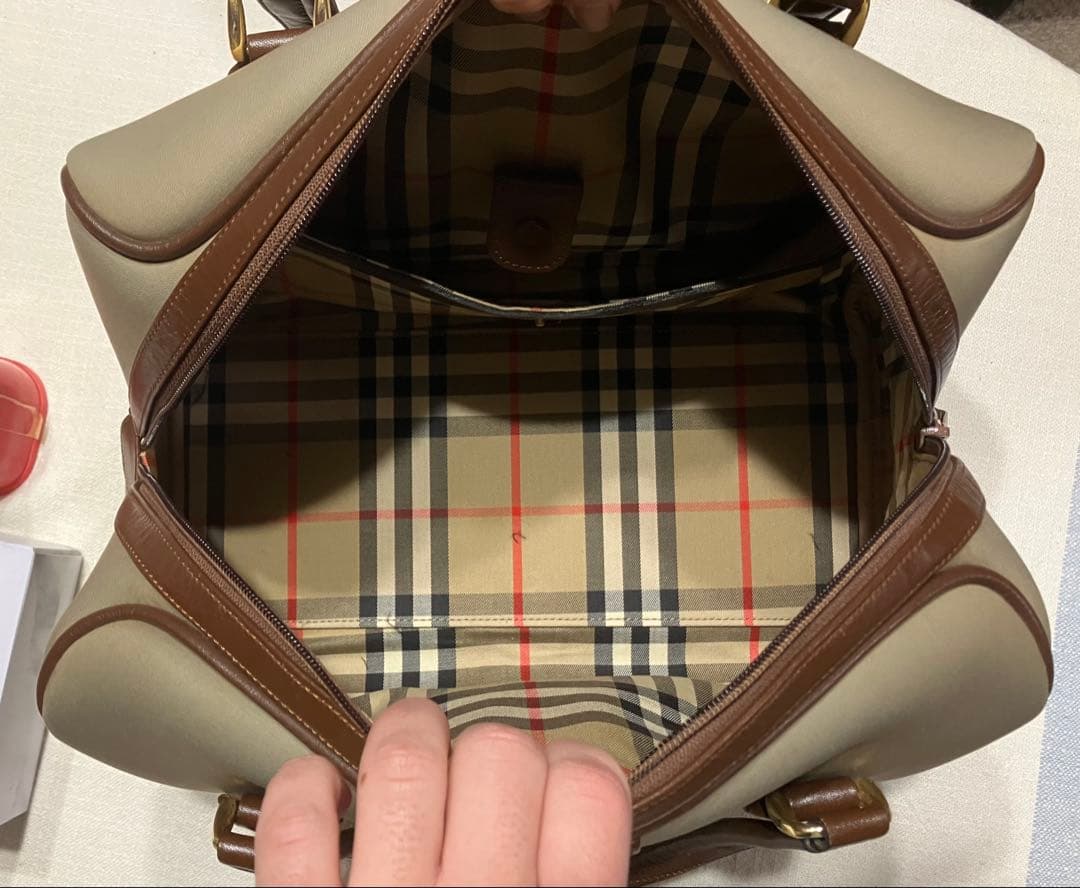 Burberry バーバリー　ミニボストンバッグ