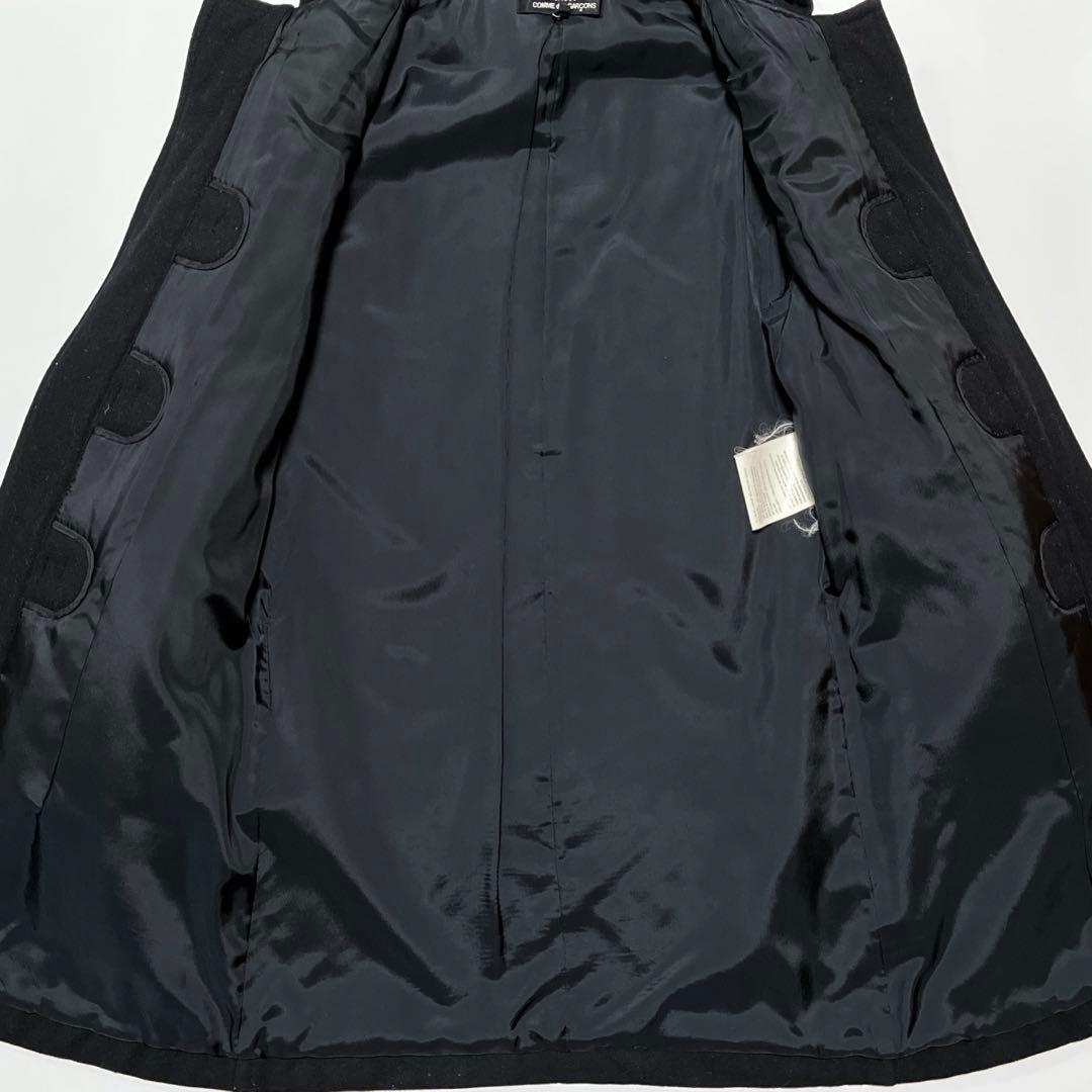 tricot COMME des GARÇONS ダッフルコート ブラック S