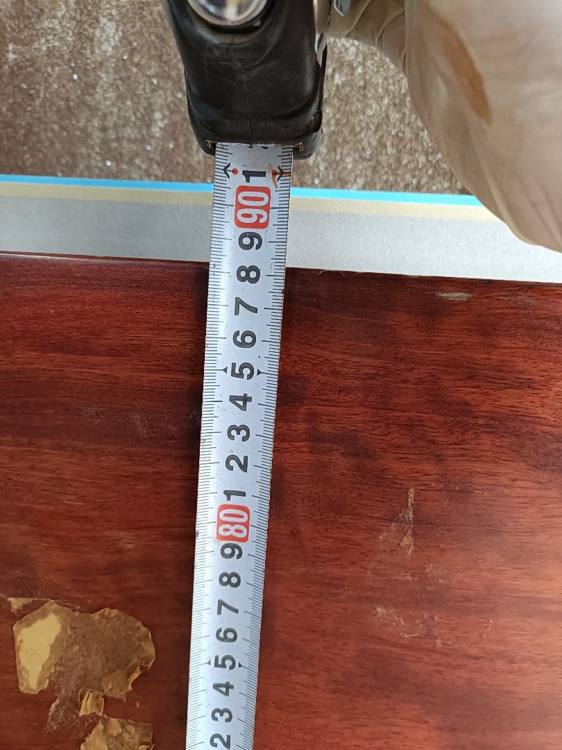 は*4様 高級木製座卓　無垢　一枚物　艶　75kg 天板