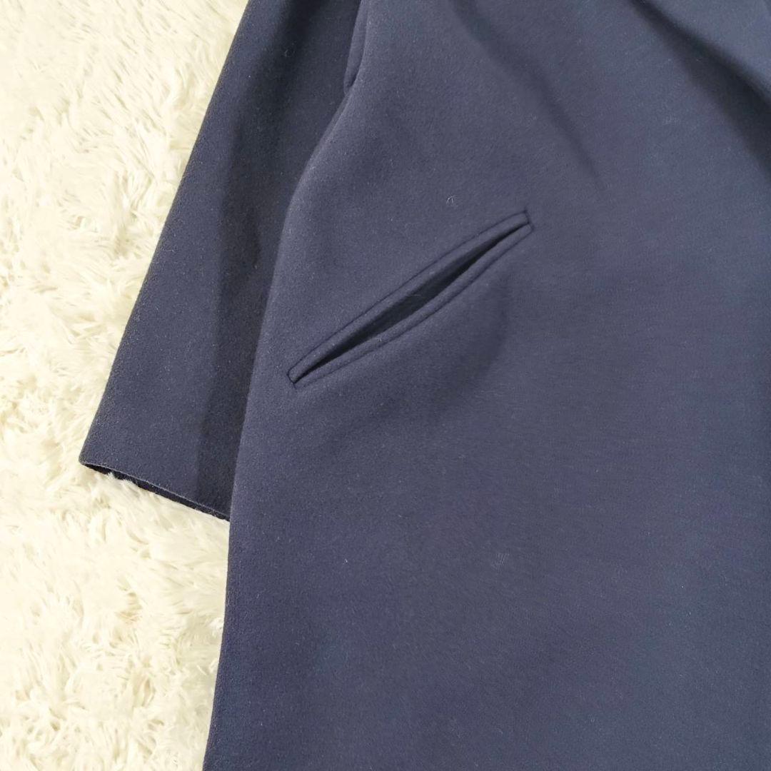 イエナ マンテコ オーバーサイズ チェスターコート ネイビー 極美品
