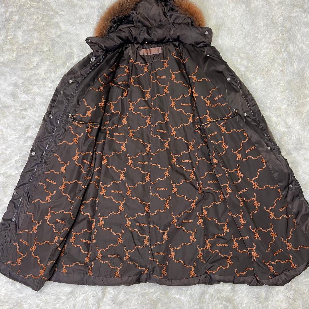 【美品✨️】バルマン 3way ダウンコート ブルーフォックス 茶ダウン95% M
