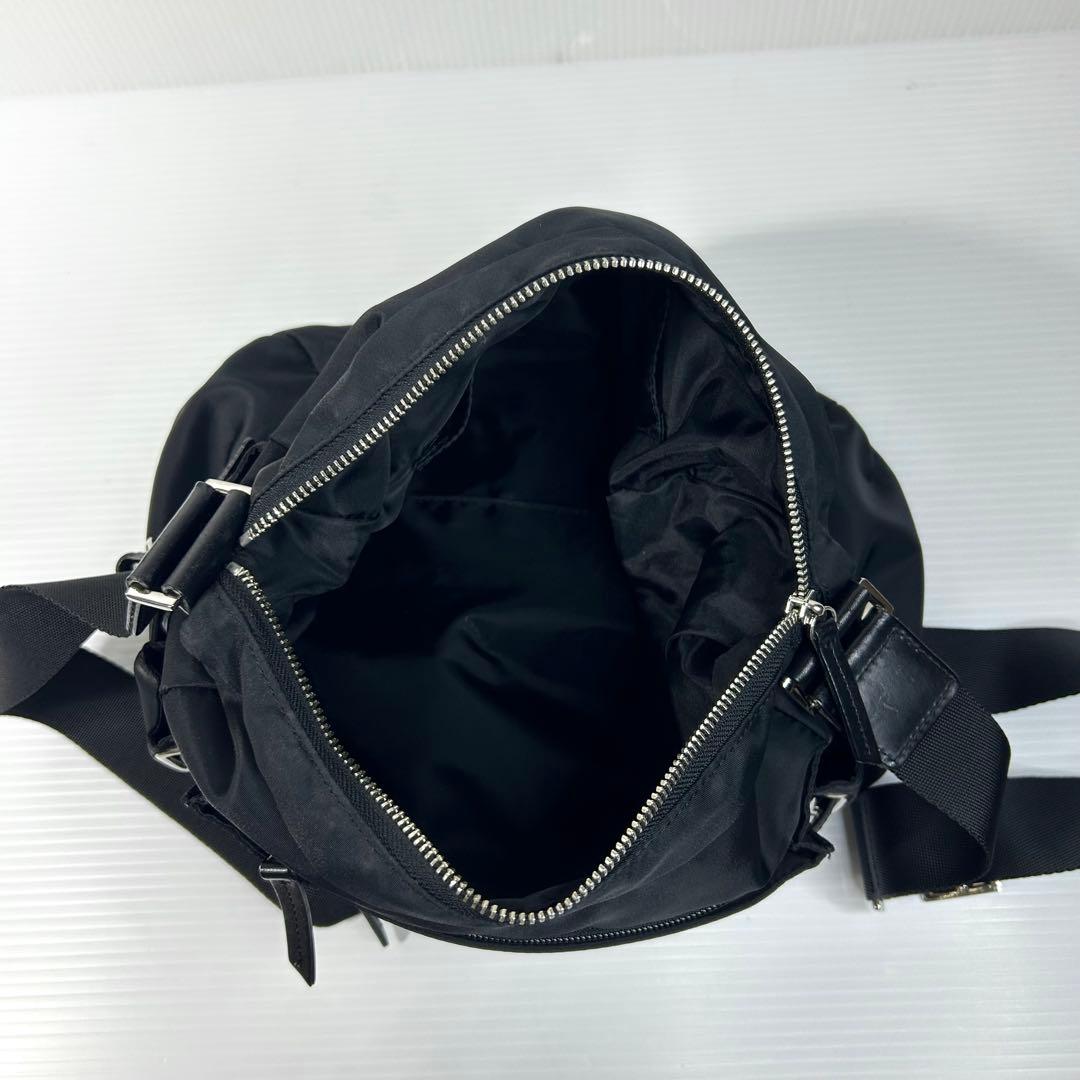 美品☆agnes.b VOYAGE ショルダーバッグ マザーズバッグ ブラック