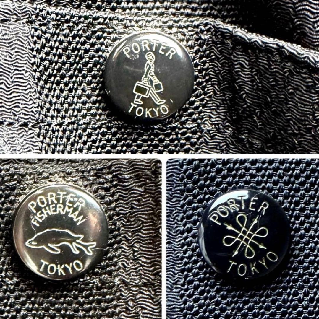 未使用級✨ポーター PORTAR タンゴ ブラック トートバッグ 肩がけ可　M