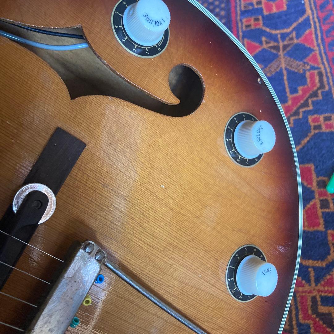 Stella E-86T フルアコ ビザール アーチトップ